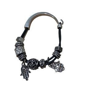 Hamza Charm bracelet and necklace set